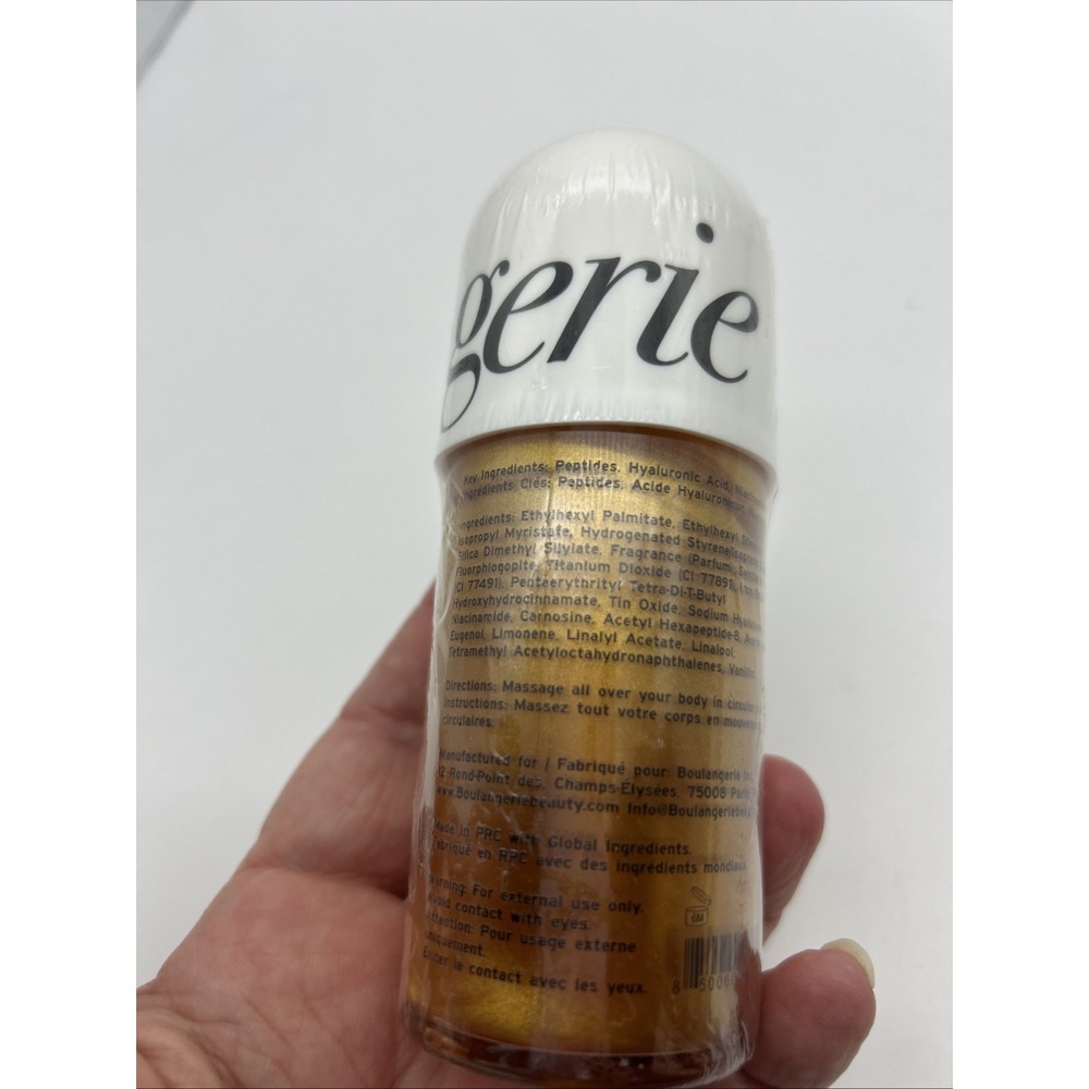 Boulangerie Paris Creme Caramel Golden Body Oil Hyaluronic 3oz NEW - Picture 2 of 4